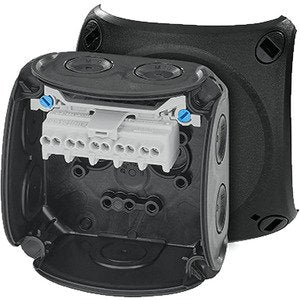 Hensel - Dose, Gehäuse für Montage auf der Wand/Decke Kabelabzweigkasten DK 0202 B 1,5-2,5 qmm 5polig − 1 Stück by Hensel
