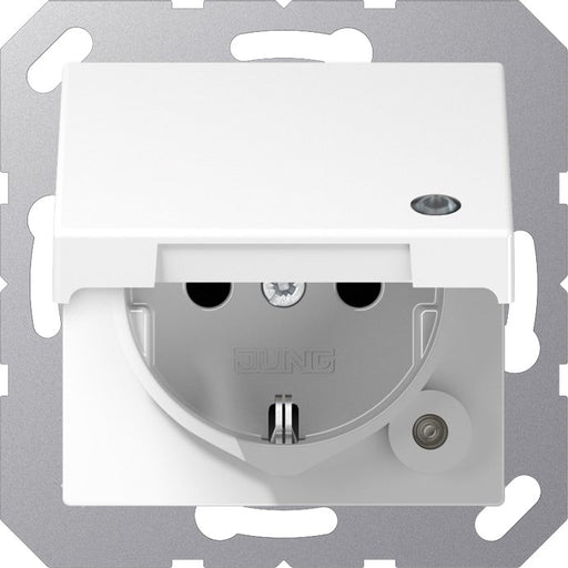 Jung - Steckdose SCHUKO-Steckdose 16 A 250V A 1520 BFKLKO WW m.Berührungsschutz