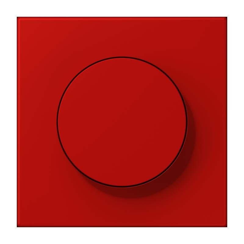 Jung - Abdeckung/Bedienelement für Installationsschalterprogramme Abdeckung mit Drehknopf LC 1740 227 rouge vermillon 31