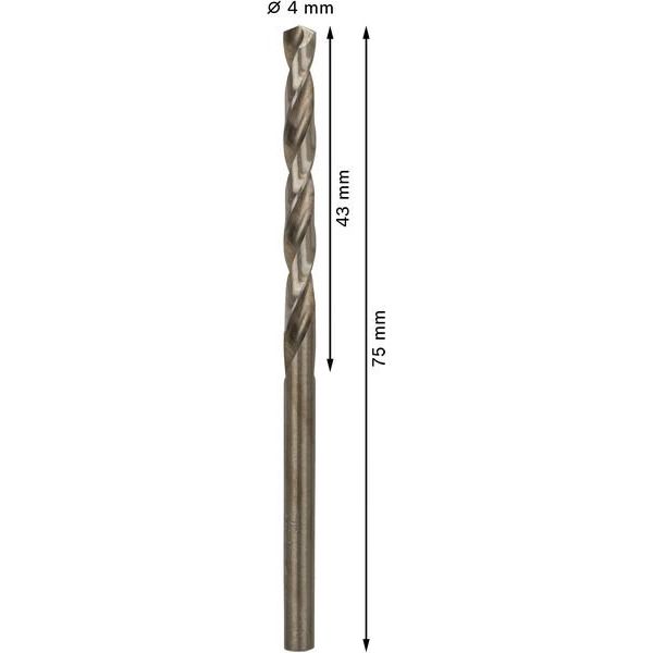 Bosch - Bohrer PRO Stainless Steel HSS-Co 2608585880 Spiralbohrer 4 x 43