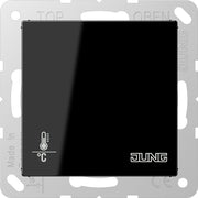 Jung - Bussystem-Raumtemperaturregler Objektregler KNX A 2178 BF ORTS SW schwarz − 1 Stück