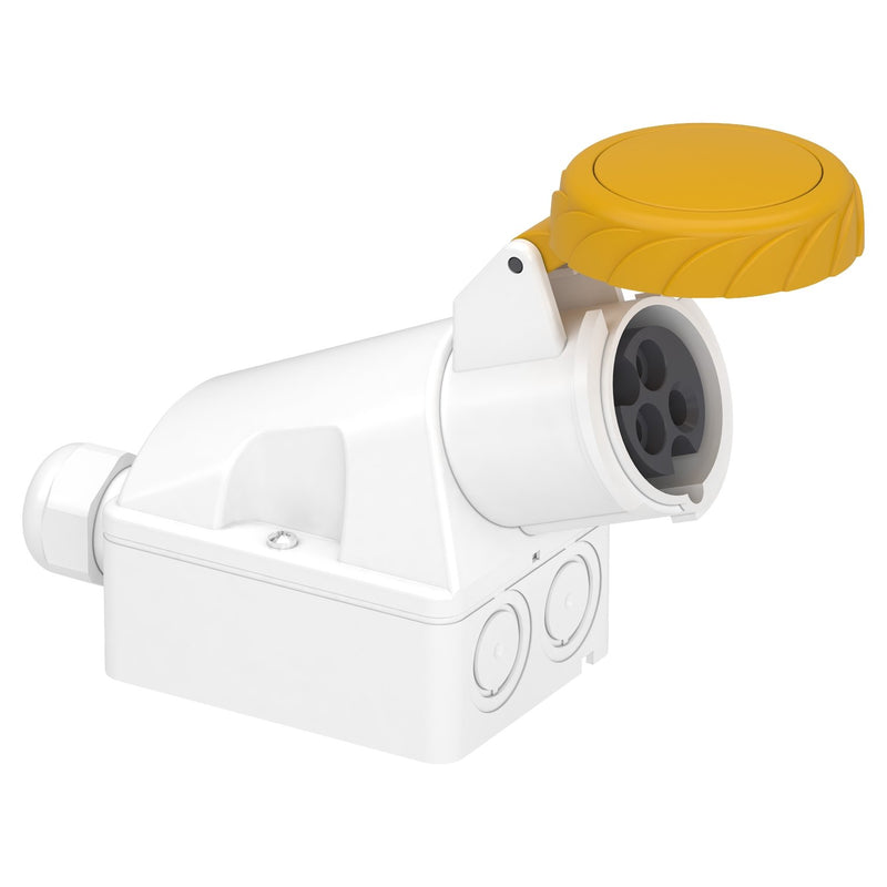 Schneider Electric - CEE-Steckdose (IEC 60309) Industriesteckdose 83151 16A, 100-130V AC