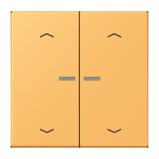 Jung - Bedienelement intelligent Taster mit Pfeilsymbolen BT LC 17102 P 254 ocre jaune clair