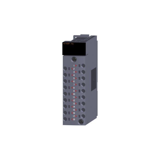 Mitsubishi Electric - SPS-Digitales Ein-/Ausgangs-Modul Ausgangsmodul QY40P-TS 24VDC 16 Ausgänge