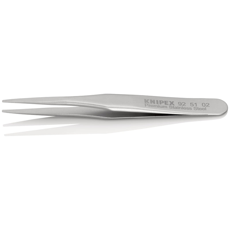 Knipex - Pinzette Mini-Präzisionspinzette 92 51 02 Glatt 70 mm − 1 Stück