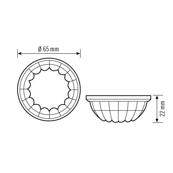 ESYLUX - Zubehör/Ersatzteile für Bewegungsmelder Linsenmaske DEFENSOR #EM10025440