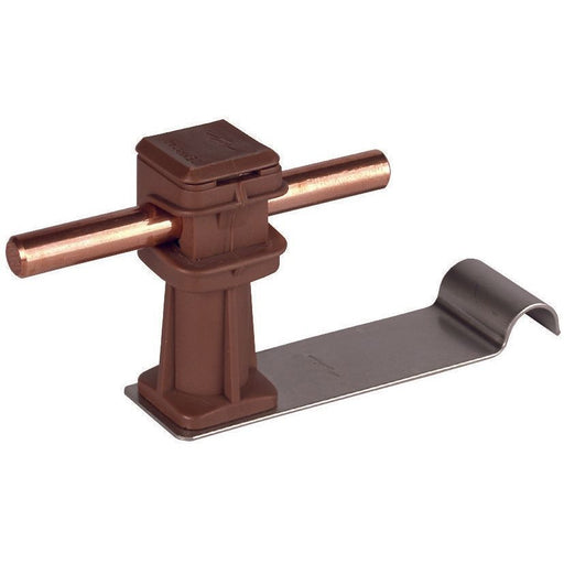 DEHN - Dachleitungshalter für Blitzschutz Dachleitungshalter DLHDS8H36L90EHBRV2A DEHNsnap NIRO/K-br