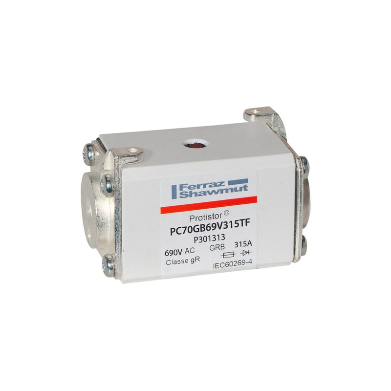 Mersen - HRC-Sicherung Sicherungseinsatz gR PC70GB69V315TF Gr.70 AC690V 315A − 3 Stück