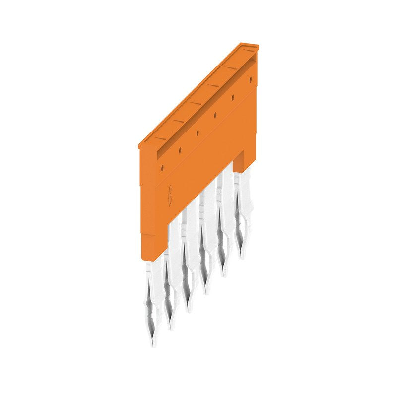 Weidmüller - Querverbinder/Brücker für Reihenklemme Querverbinder ZQV 6N/6 gesteckt − 20 Stück