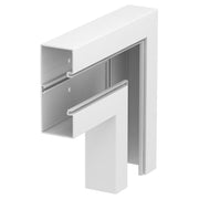 OBO Bettermann - Flachwinkel für Geräteeinbaukanal Flachwinkel GKH-F70170RW halogenfrei, RAL9010