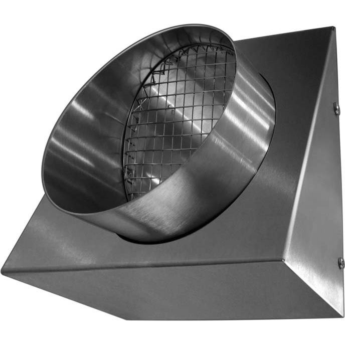 Maico - Zubehör/Ersatzteile für Ventilatoren Wandstutzen Fortluft KW-FL 12E DN125 edelstahl  − 1 Stück
