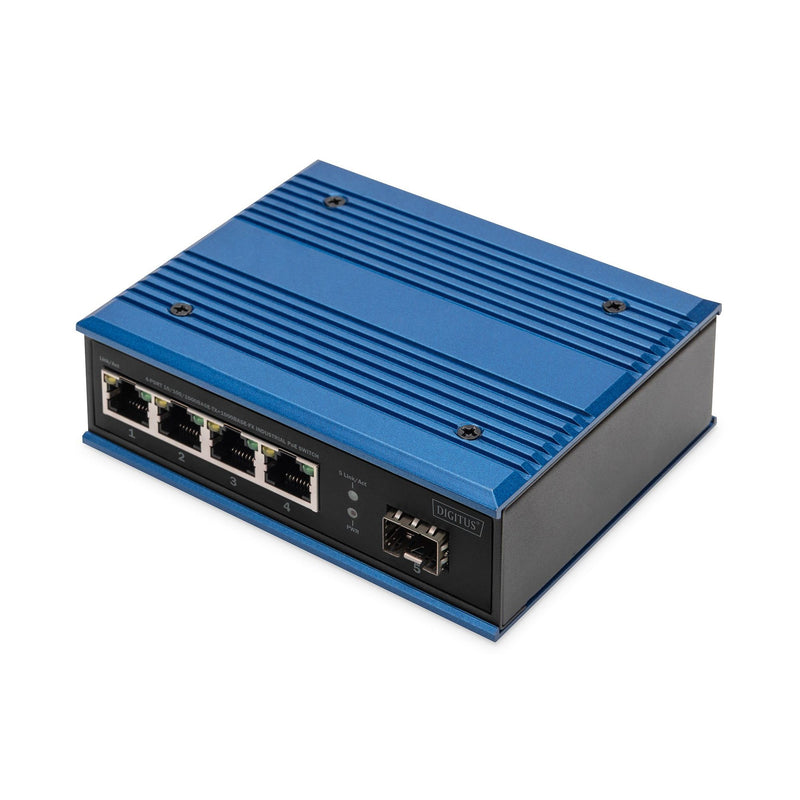 DIGITUS - Netzwerk Switch Netzwerk-Switch DN-651135 4+1-Port