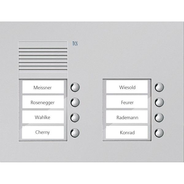 TCS Tür Control - Türstation für Türkommunikation Türsprechstelle PUK08/2-EN  − 1 Stück
