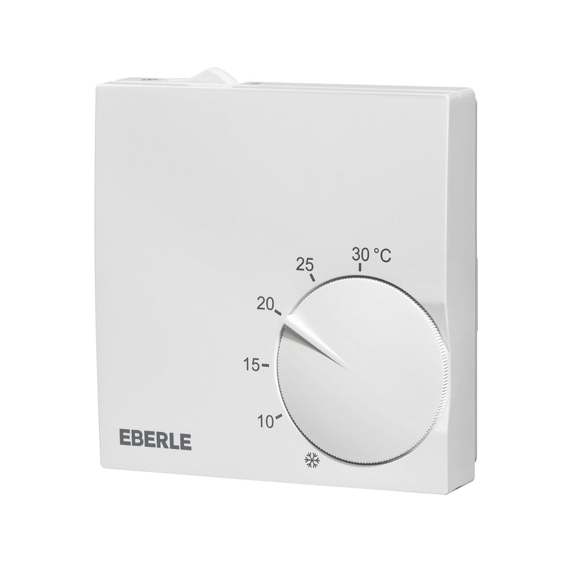Eberle Controls - Raumthermostat/Uhrenthermostat Raumtemperaturregler RTR-S 6731-1 AP polarweiss