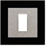 Ekey (AT) - Abdeckrahmen Abdeckung FS UP 101 703 IP44 glas schwarz