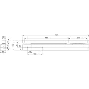 Assa Abloy effeff - Türschließer Sicherheitsschloss DC700 DC700FT0-EDEV1- GFT,12VDC,m.RWT,Aluf