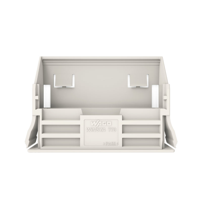 WAGO - Zubehör/Ersatzteile für steckbare Gebäudeinstallation Snap-In-Rahmen 770-341 5-pol.,0,5 2,0mm,ws − 100 Stück