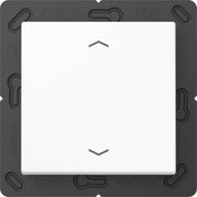 Jung - Sender/Fernbedienung für Installationsschalterprogramme Funk-Wandsender aws ENO A 590 P WW 2-kanalig Symbole