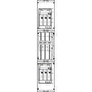 ABN - Zählerfeld Wandlerfeld W19X112N 200A Montagetraverse