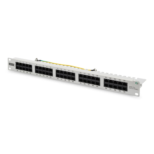 DIGITUS - Patchpanel Kupfer Patchpanel ISDN Kat.3 DN-91350-1 ungeschirmt