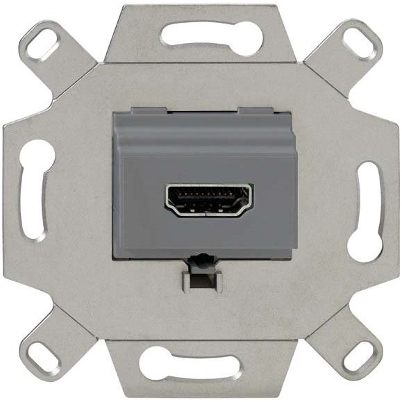 Rutenbeck - Einsatz/Abdeckung für Kommunikationstechnik USB-Anschlussdose KM-HDMI Up 0 g