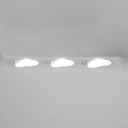 Brumberg Leuchten - Downlight/Strahler/Flutlicht Einbaumodul rechteckig 45028170 3-fach