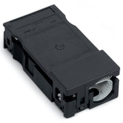 WAGO - Zubehör/Ersatzteile für steckbare Gebäudeinstallation Zugentlastungsgehäuse 770-503/021-000 f. 1 Leitung,schwarz − 25 Stück