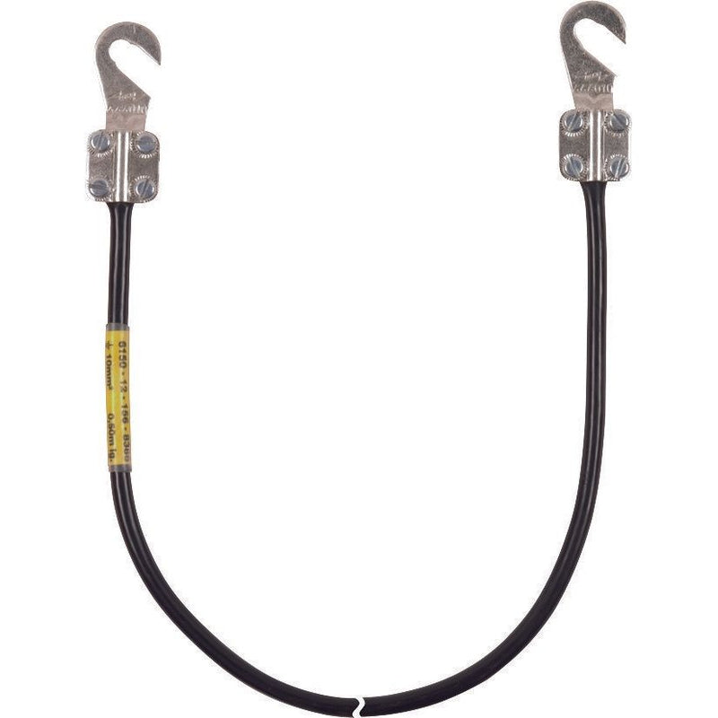 DEHN - Zubehör/Ersatzteile für Erdung und Blitzschutz Erdungsleitung EL16L355M2KSO810 16mm2/L 3,5m schw