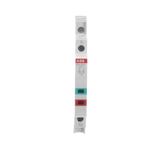 ABB Stotz S&J - Leuchtmelder Reiheneinbau Leuchtmelder E219-2CD grün/rot 115-230VAC
