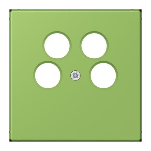 Jung - Einsatz/Abdeckung für Kommunikationstechnik Abdeckung für SAT-TV LC 990-4 SAT2 220 vert 31 (32051)