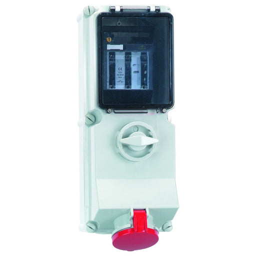 Bals Elektrotech - CEE-Steckdose abschaltbar, abgesichert (IEC 60309) Wandsteckdose abschaltbar 1794 abgesichert 63A 5p