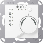 Jung - Bussystem-Raumtemperaturregler KNX-Stetigregler Serie A A 2178 WWM schneeweiß matt