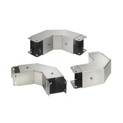 nVent Hoffman - Kabelrinne 90 Elbow Front Cover Perf CTS44PEFC90SS 4x4