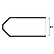 HellermannTyton - Schrumpf-Endkappe Spannungsfeste Endkappe 16021B5W2POXBK(400) − 400 Stück