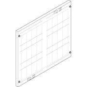 ABN - Abdeckung für Verteilerfeld Abdeckplatte FAP23703N 500x450mm 2FB/3RE