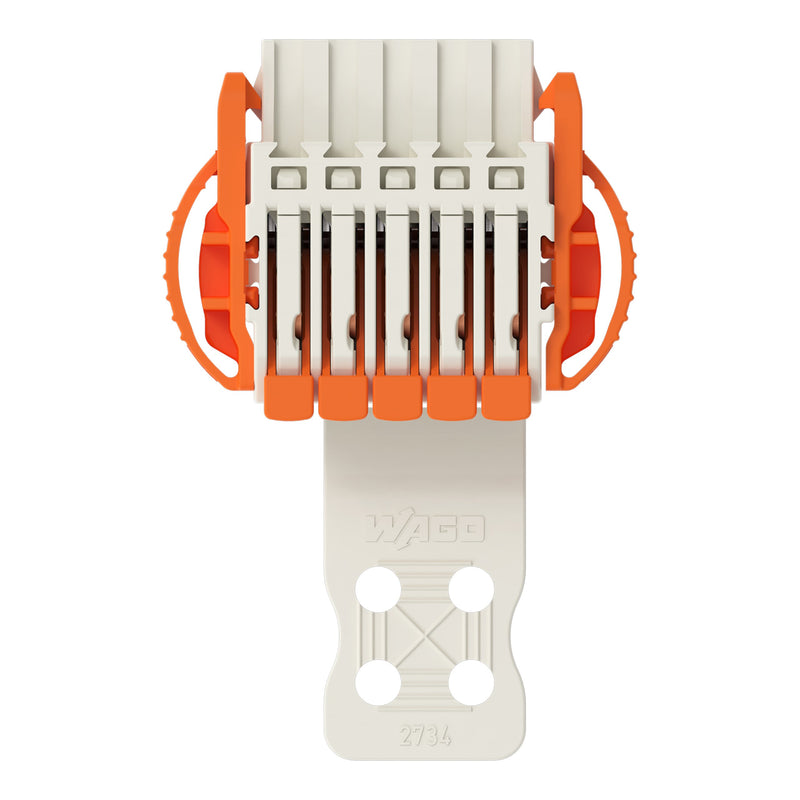 WAGO GmbH & Co. KG - Kabelsteckverbinder für Leiterplattensteckverbinder 1-Leiter-Federleiste 27341105038000300000 PushinCAGECLAMP,lgr − 50 Stück