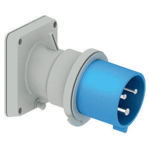 Bals Elektrotech - CEE-Gerätestecker (IEC 60309) Anbau-Gerätestecker 27219 3p 230V 6h Ip 44