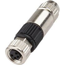 Ipf Electronic - Rundsteckverbinder, feldkonfektionierbar (Industriesteckverbinder) Kabeldose kurz VK003S75 M8 3,2-5,4rd zentral