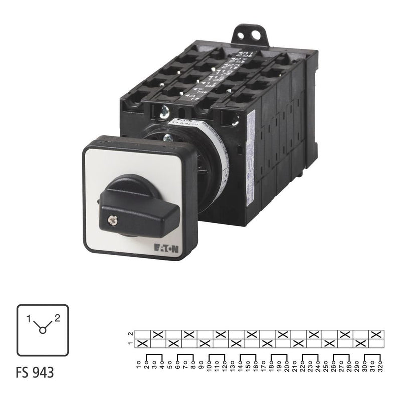Eaton - Lastschalter Wechsel-Umschalter T3-8-8372/Z
