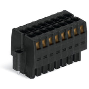 WAGO - Ein- und mehrpolige Klemmenleiste 1-LeiterFederleiste2reihig 713-1103/107-9037 CAGECLAMP 1,5mm²,sw − 50 Stück