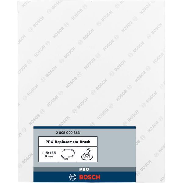 Bosch - Systemzubehör für Schleifen/Polieren (Akku/elektrisch/Druckluft) PRO Ersatzbürste 2608000883