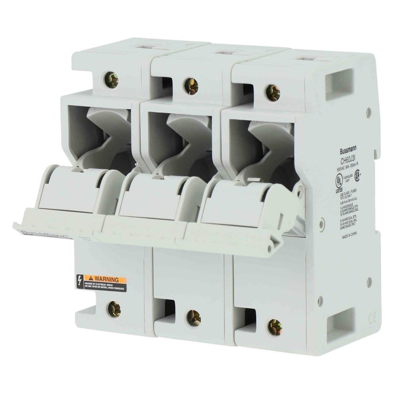 Eaton - NH-Sicherungsunterteil Sicherungshalter Niedersp. 60AJ INDIC#CH60J3I 60A AC 600V DC 200kA − 2 Stück