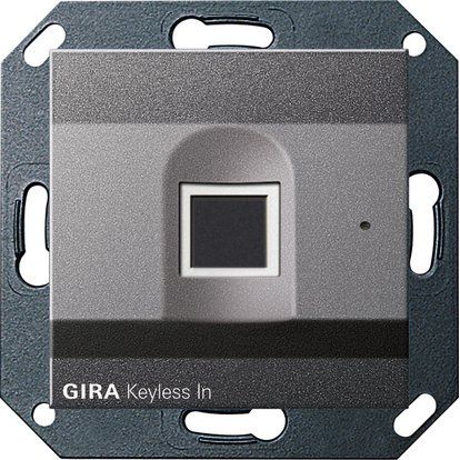 Gira - Bussystem-Zutrittskontrolleinrichtung Fingerprint-Leseeinheit 261728 Keyless anth