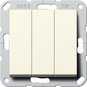 Gira - Taster 3-fach cws 284401 1polig Schließer