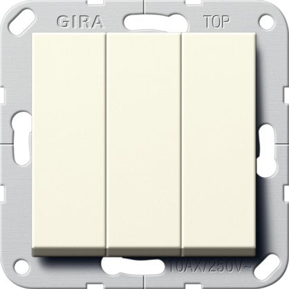 Gira - Taster 3-fach cws 284401 1polig Schließer