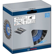 Bosch - Rotierende Drahtbürste PRO Metal heavy X-Lock 2608620731 Scheibenbürste 115 x