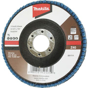 Makita - Trenn-/Schleifscheibe Fächerschleifscheibe D-63775 115mm Z120