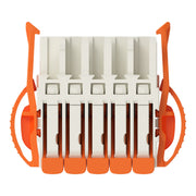WAGO - Kabelsteckverbinder für Leiterplattensteckverbinder 1-LeiterFederleiste Hebel 2721-1105/037-000 Push-inCAGECLAMP,lgr − 50 Stück