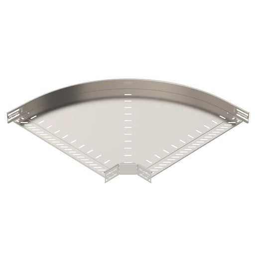 OBO Bettermann - Bogen für Kabelrinne Bogen 90 Grad RB 90 660 A4 60x600, rostfrei