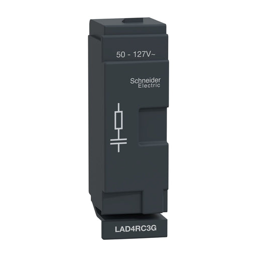 Schneider Electric - Baustein für Schutzbeschaltung Beschaltungsmodul LAD4RC3G RC-Glied 50-127V AC